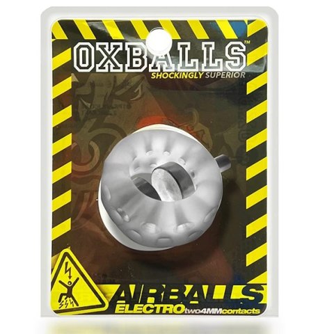 Oxballs Airballs Electro Air-Lite pierścień intymny przezroczysty