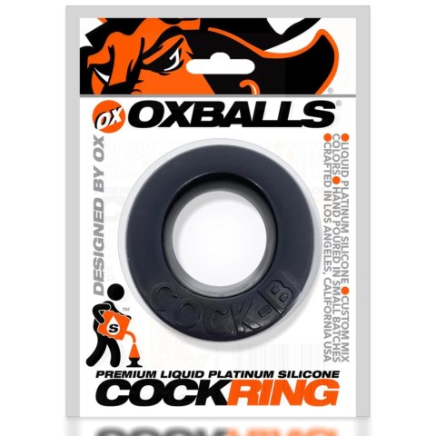 Oxballs COCK-B Bulge pierścień silikonowy czarny 36x59x66 mm