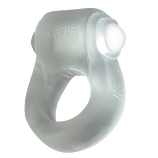 Oxballs Glowdick pierścień LED z wibracjami silikon przezroczysty