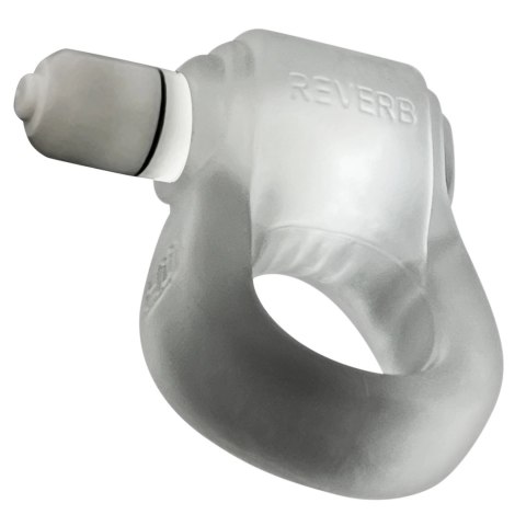 Oxballs Glowdick pierścień LED z wibracjami silikon przezroczysty