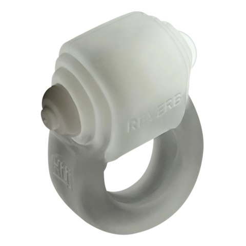 Oxballs Glowdick pierścień LED z wibracjami silikon przezroczysty