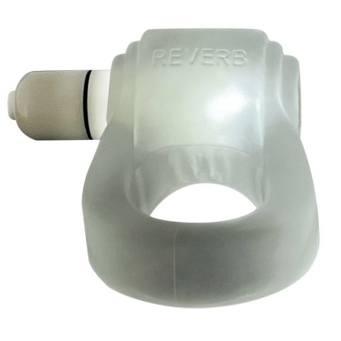 Oxballs Glowdick pierścień LED z wibracjami silikon przezroczysty