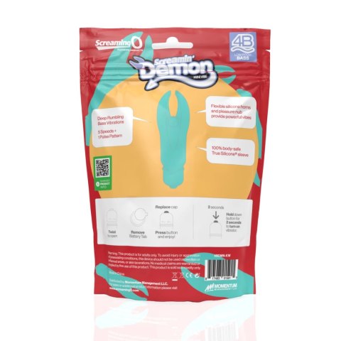 The Screaming O 4B Demon Mini Masażer Kulowy Zielony, 5 Trybow, Wodoodporny