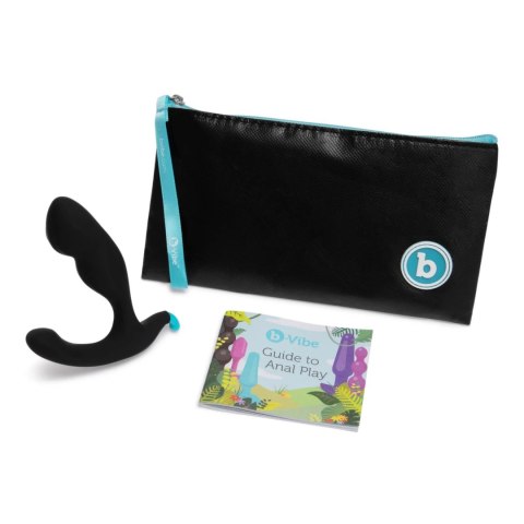 B-Vibe Rocker Plug Czarny - ergonomiczna maszyna intymna z obciążeniem 90g