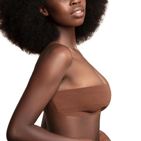 Bye Bra Body Tape 6,5cm x 5m + Satynowe Osłonki Brązowe Uniwersalne