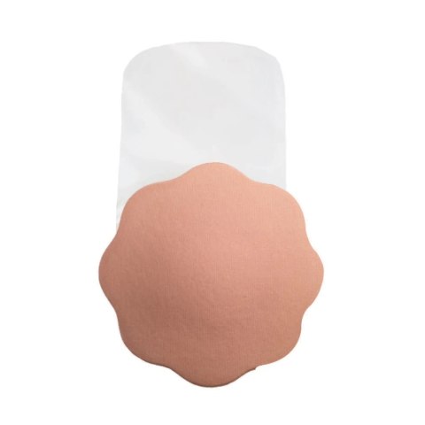 Bye Bra Nakładki Podnoszące Biust Beżowe One Size - Oddychające i Niewidoczne