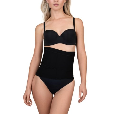 Bye Bra Pas Modelujący Talię Czarny 4m Uniwersalny Rozmiar