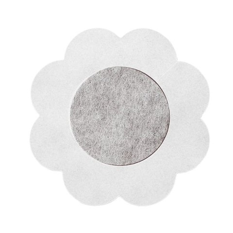 Bye Bra Satynowe Osłonki Brązowe XL - Hipoalergiczne, 8cm