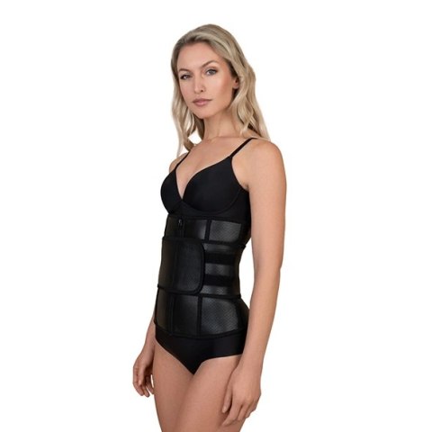 Bye Bra Shape Waist Trainer Czarny M - Model wyszczuplający, podparcie plecow
