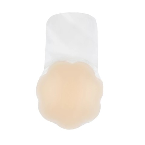 Bye Bra Silikonowe Nakładki Beżowe XL 10cm Wielokrotnego Użytku