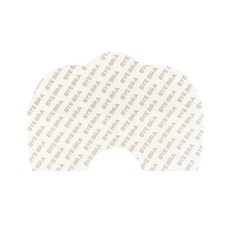 Bye Bra Taśma Modelująca i Satynowe Osłonki Brązowe A-C