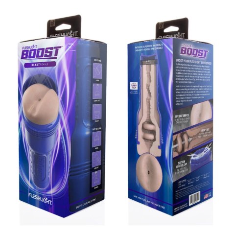 Fleshlight Boost Blast - zaawansowany model analny z systemem Turbo Tech