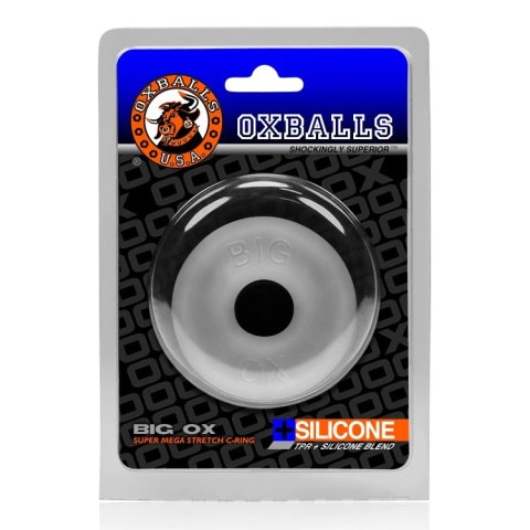 Oxballs Big Ox okrągły pierścień silikonowy przezroczysty 5,7 cm