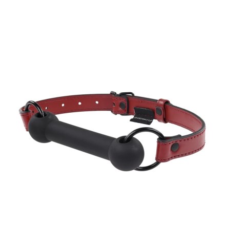 Sportsheets Saffron silikonowy knebel bit czerwony regulowany