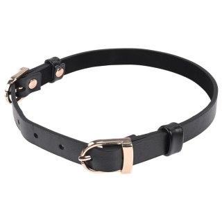 Sportsheets Sex & Mischief Double Buckle Collar czarna regulowana
