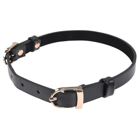 Sportsheets Sex & Mischief Double Buckle Collar czarna regulowana