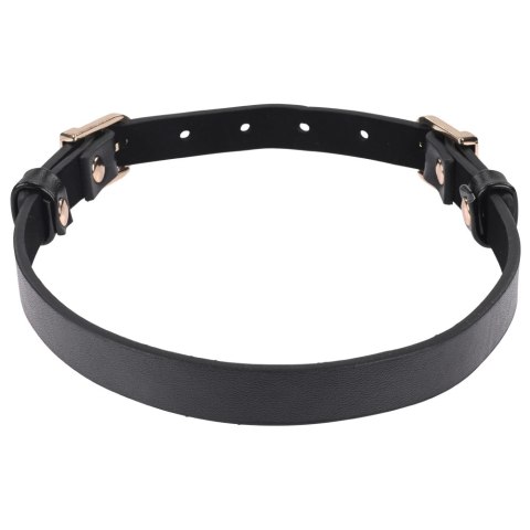 Sportsheets Sex & Mischief Double Buckle Collar czarna regulowana