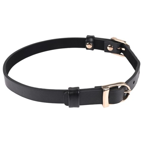 Sportsheets Sex & Mischief Double Buckle Collar czarna regulowana