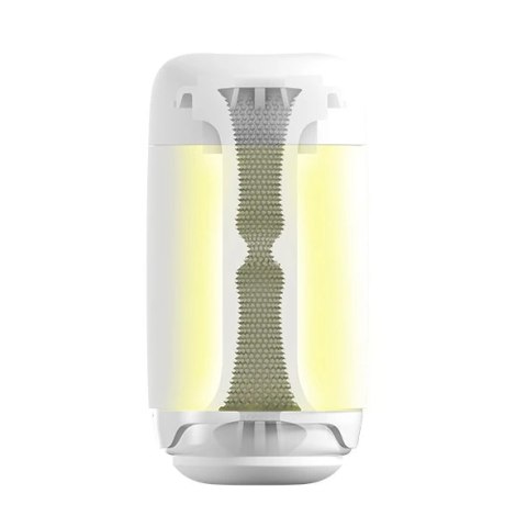 Tenga Puffy Sugar White - Model o miękkiej strukturze i plisowanej powierzchni