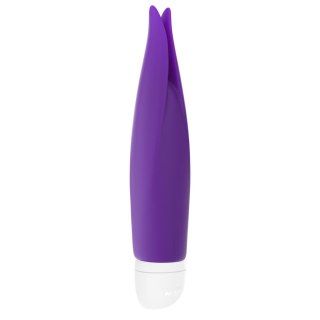 Fun Factory Volita Violet - Mini urządzenie wibrujące silikonowe 16 cm