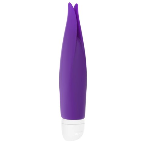 Fun Factory Volita Violet - Mini urządzenie wibrujące silikonowe 16 cm