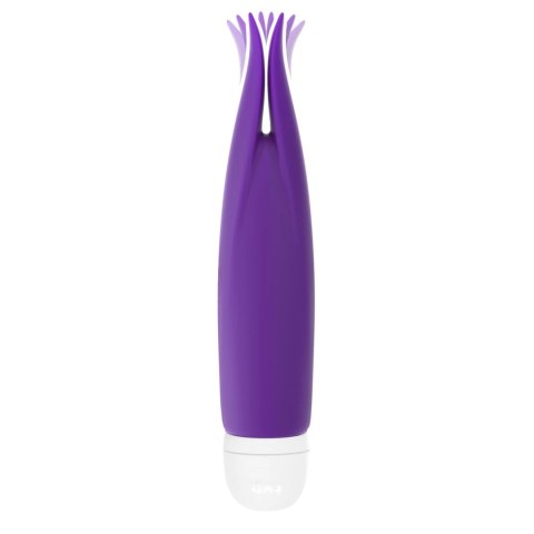 Fun Factory Volita Violet - Mini urządzenie wibrujące silikonowe 16 cm