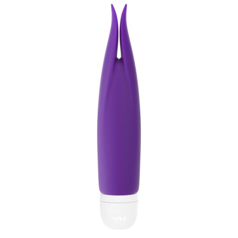 Fun Factory Volita Violet - Mini urządzenie wibrujące silikonowe 16 cm