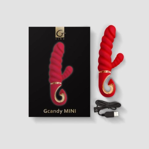 Gvibe Gcandy Mini Chilli Coral - dwusilnikowy model wodoodporny 19 cm