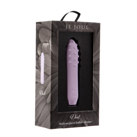 Je Joue Duet Lilac - wodoodporny model z 7 trybami, 11,5 cm