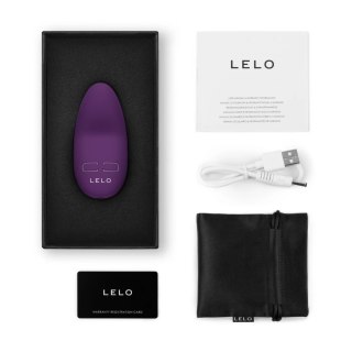 LELO Lily 3 Dark Plum - kompaktowy masażer, wodoodporny, 10 trybow