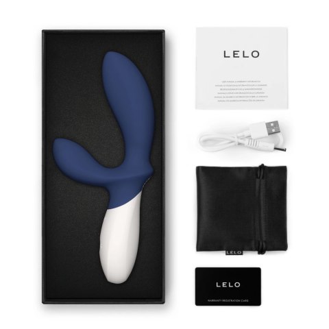 LELO Loki Wave 2 Base Blue - masażer z technologią WaveMotion, 12 trybow
