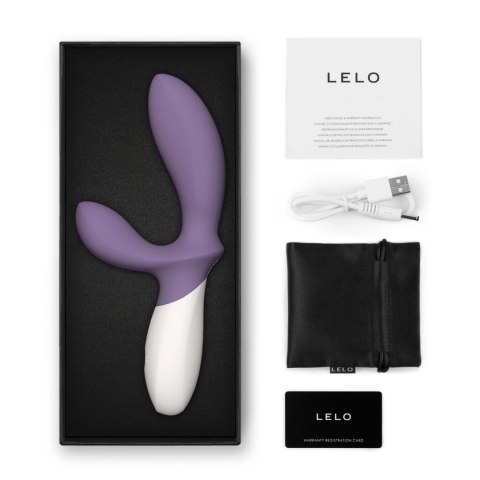 LELO Loki Wave 2 Violet Dusk - masażer z technologią WaveMotion, 19,6 cm