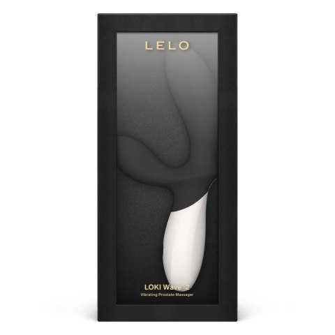 Lelo Loki Wave 2 Black - masażer anatomiczny z technologią WaveMotion
