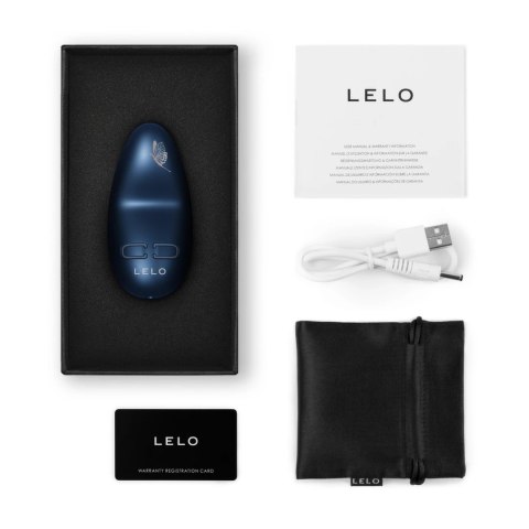 Lelo Nea 3 Alien Blue - kompaktowy masażer wodoodporny 10 trybow
