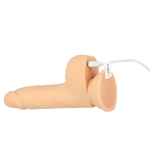 Naked Addiction Thrusting - Model z pilotem, silikon platynowy 16,5 cm Vanilla