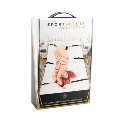Sportsheets Under the Bed Restraint Set SE - zestaw do krępowania łożkowego