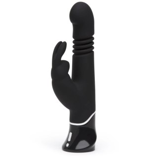 Fifty Shades of Grey Greedy Girl Rabbit G-Spot, pulsacyjny, czarny