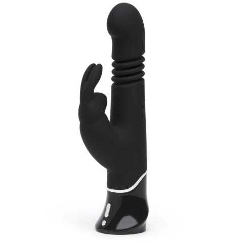 Fifty Shades of Grey Greedy Girl Rabbit G-Spot, pulsacyjny, czarny