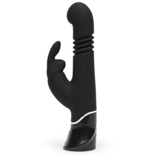 Fifty Shades of Grey Greedy Girl Rabbit G-Spot, pulsacyjny, czarny