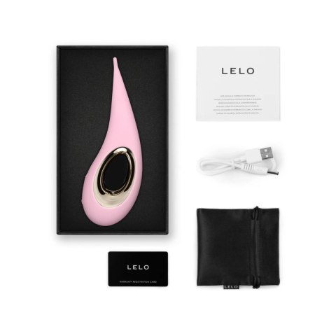LELO Dot Pink - precyzyjna maszyna intymna, 8 trybow, silikon premium