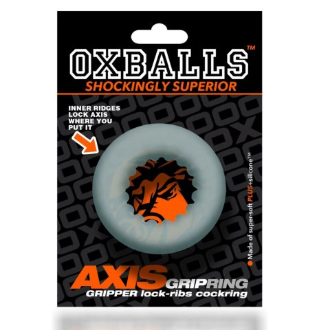 Oxballs Axis Rib Griphold pierścień elastyczny Clear Ice 5 cm