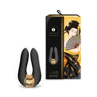 Shunga Aiko Black - masażer z dwoma silnikami, 10 trybow, silikon