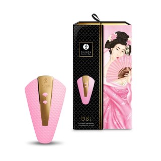 Shunga Obi Light Pink masażer anatomiczny silikonowy 11,5x7x3cm