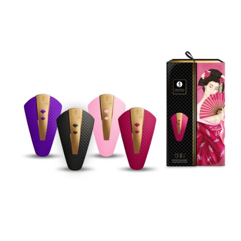 Shunga Obi Light Pink masażer anatomiczny silikonowy 11,5x7x3cm