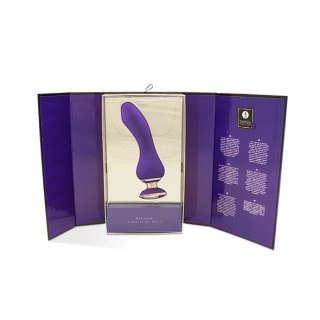 Shunga Sanya Purple - wielofunkcyjny masażer silikonowy, ergonomiczny