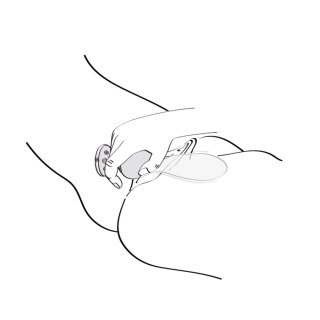 Shunga Sanya Raspberry - personalny masażer silikonowy 18,5 cm