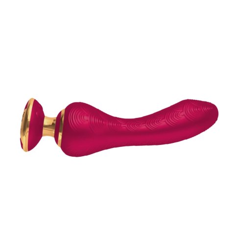 Shunga Sanya Raspberry - personalny masażer silikonowy 18,5 cm
