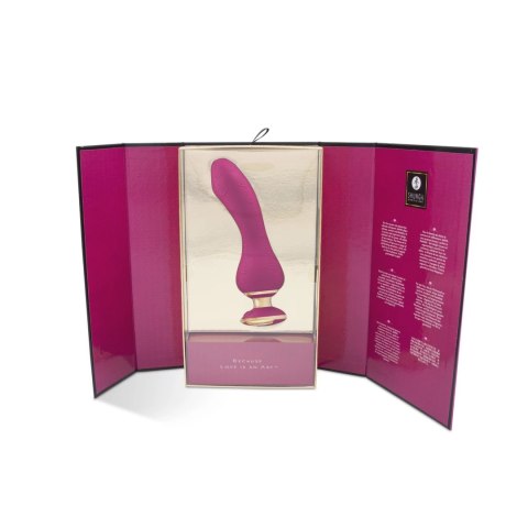 Shunga Sanya Raspberry - personalny masażer silikonowy 18,5 cm