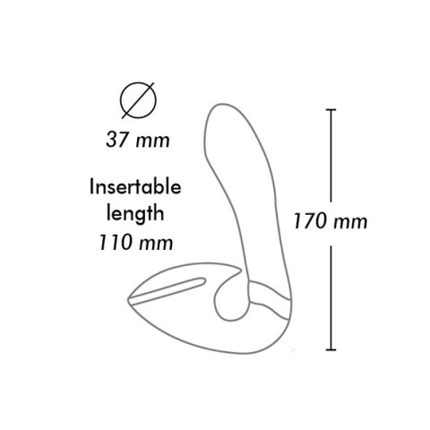 Shunga Soyo Light Pink - dwusilnikowa maszyna intymna silikonowa 17 cm