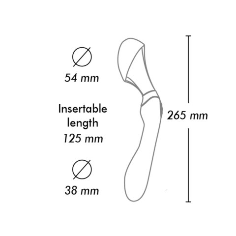 Shunga Zoa Black - zaawansowany model wielofunkcyjny z ergonomicznym uchwytem
